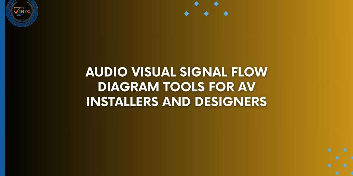 Audio Visual Signal Flow Diagram Tools for AV Installers and Designers